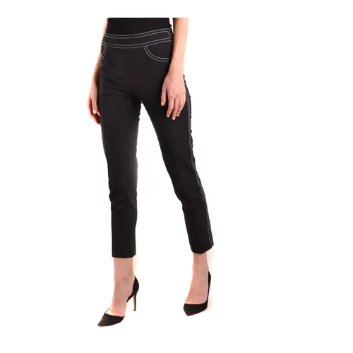 Trousers > Slim-fit Trousers - - Boutique Moschino - Modalova