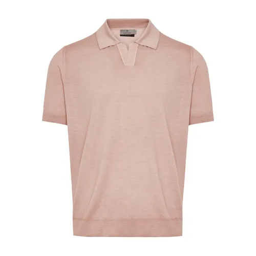 Tops > Polo Shirts - - Canali - Modalova