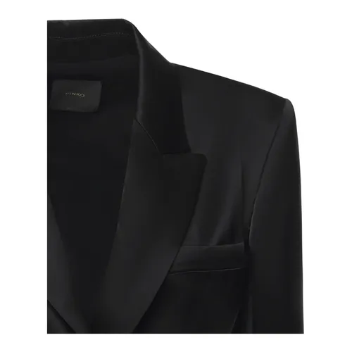Pinko - Jackets > Blazers - Black - Pinko - Modalova
