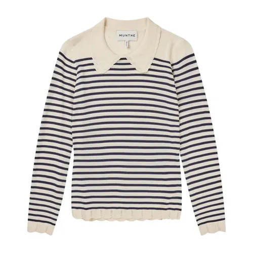 Knitwear > V-neck Knitwear - - Munthe - Modalova