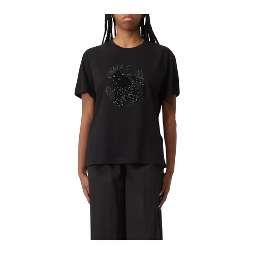 Liu Jo - Tops > T-Shirts - Black - Liu Jo - Modalova