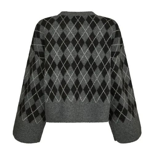 Knitwear > Round-neck Knitwear - - Neo Noir - Modalova