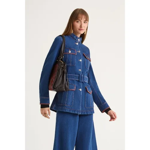 Jackets > Denim Jackets - - Maliparmi - Modalova