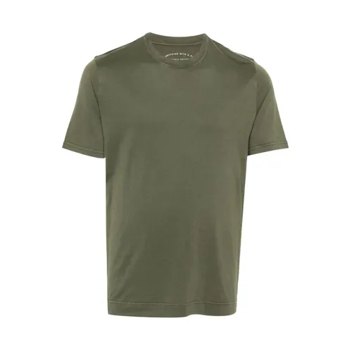Fedeli - Tops > T-Shirts - Green - Fedeli - Modalova