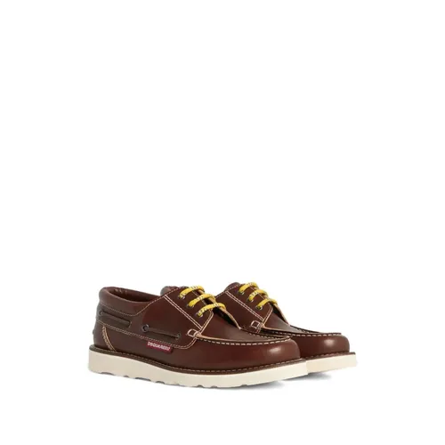 Shoes > Flats > Laced Shoes - - Dsquared2 - Modalova