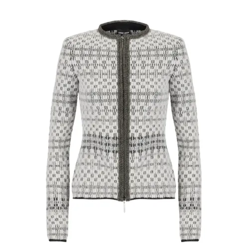 Knitwear > Cardigans - - Giorgio Armani - Modalova