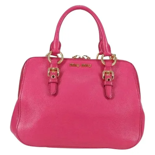 Pre-owned > Pre-owned Bags > Pre-owned Handbags - - Miu Miu Pre-owned - Modalova