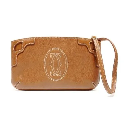 Pre-owned > Pre-owned Bags > Pre-owned Clutches - - Cartier Vintage - Modalova