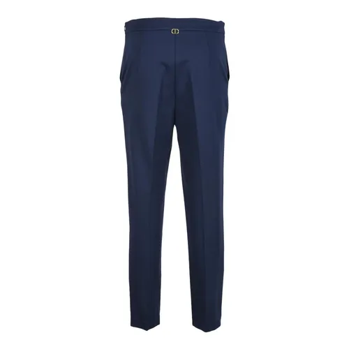 Trousers > Slim-fit Trousers - - Twinset - Modalova