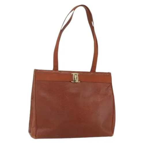Pre-owned > Pre-owned Bags > Pre-owned Tote Bags - - Salvatore Ferragamo Pre-owned - Modalova