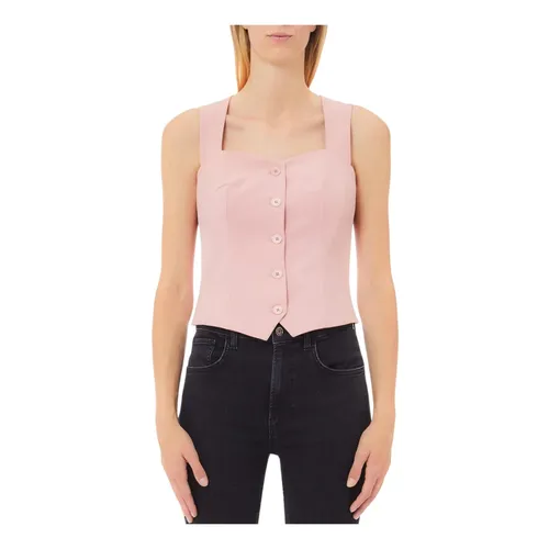 Liu Jo - Jackets > Vests - Pink - Liu Jo - Modalova