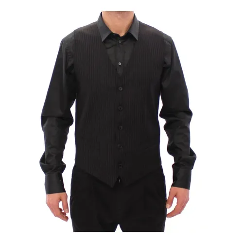 Suits > Suit Vests - - Dolce & Gabbana - Modalova