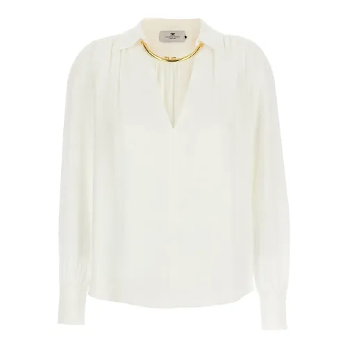 Blouses & Shirts > Blouses - - Elisabetta Franchi - Modalova
