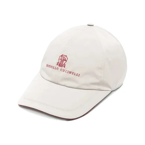 Accessories > Hats > Caps - - Brunello Cucinelli - Modalova
