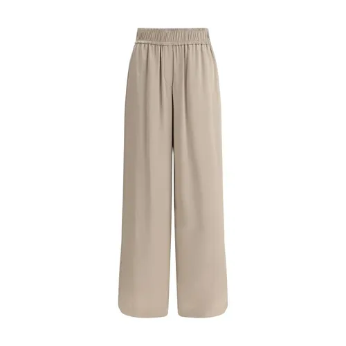 Trousers > Wide Trousers - - Brunello Cucinelli - Modalova