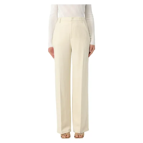 Trousers > Straight Trousers - - Dondup - Modalova