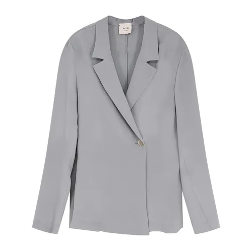 Alysi - Jackets > Blazers - Gray - Alysi - Modalova