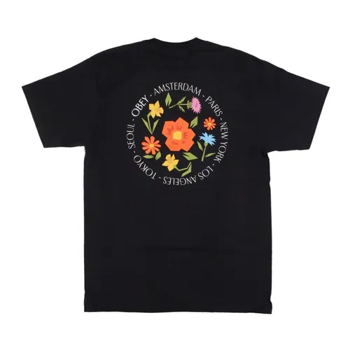 Obey - Tops > T-Shirts - Black - Obey - Modalova
