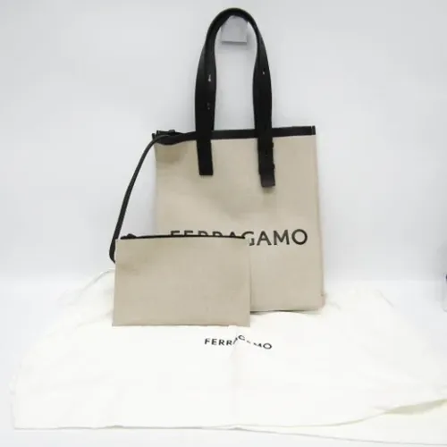 Pre-owned > Pre-owned Bags > Pre-owned Tote Bags - - Salvatore Ferragamo Pre-owned - Modalova