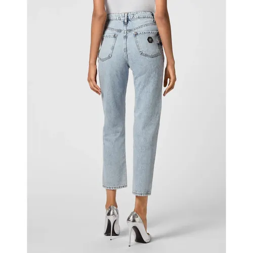 Jeans > Cropped Jeans - - Philipp Plein - Modalova