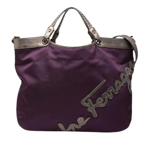 Pre-owned > Pre-owned Bags > Pre-owned Tote Bags - - Salvatore Ferragamo Pre-owned - Modalova