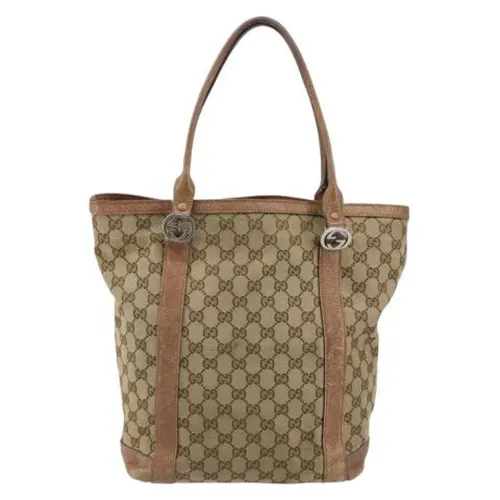 Pre-owned > Pre-owned Bags > Pre-owned Tote Bags - - Gucci Vintage - Modalova