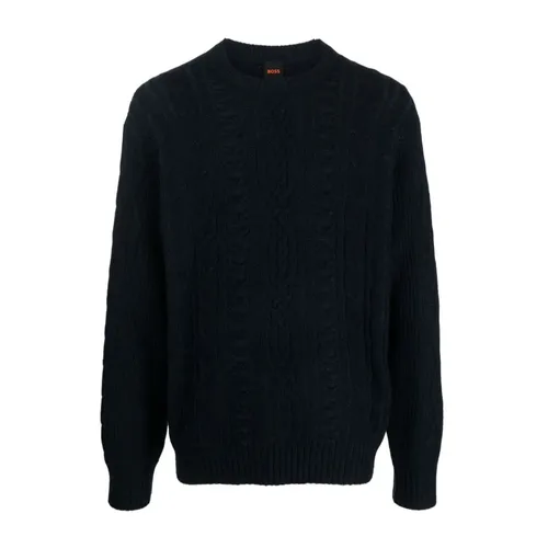 Knitwear > Round-neck Knitwear - - Boss Orange - Modalova