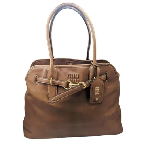Pre-owned > Pre-owned Bags > Pre-owned Handbags - - Miu Miu Pre-owned - Modalova