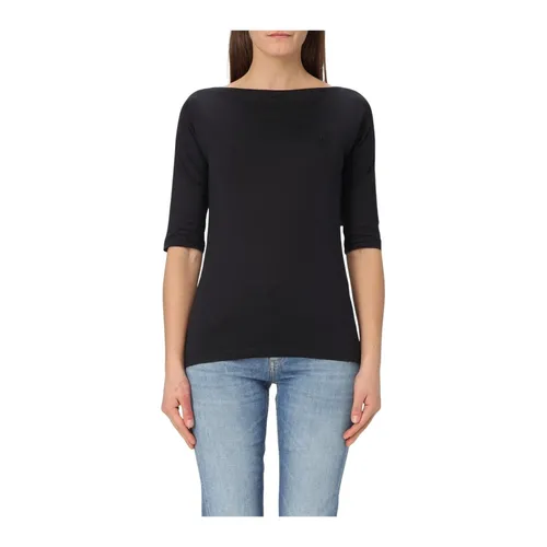 Dondup - Tops > T-Shirts - Black - Dondup - Modalova