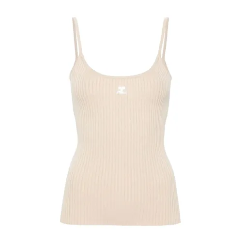 Tops > Sleeveless Tops - - Courrèges - Modalova