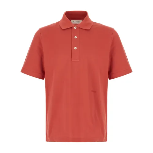 Lanvin - Tops > Polo Shirts - Red - Lanvin - Modalova