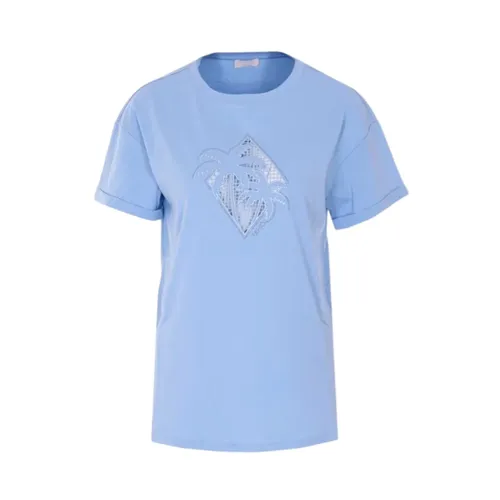 Liu Jo - Tops > T-Shirts - Blue - Liu Jo - Modalova