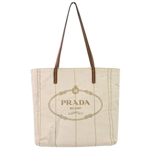 Pre-owned > Pre-owned Bags > Pre-owned Tote Bags - - Prada Vintage - Modalova