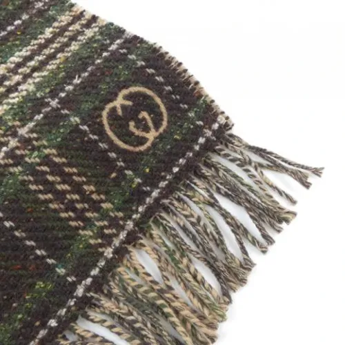 Pre-owned > Pre-owned Accessories > Pre-owned Scarves - - Gucci Vintage - Modalova