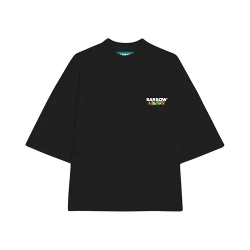 Barrow - Tops > T-Shirts - Black - Barrow - Modalova