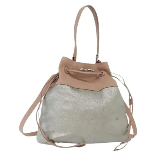 Pre-owned > Pre-owned Bags > Pre-owned Bucket Bags - - Miu Miu Pre-owned - Modalova