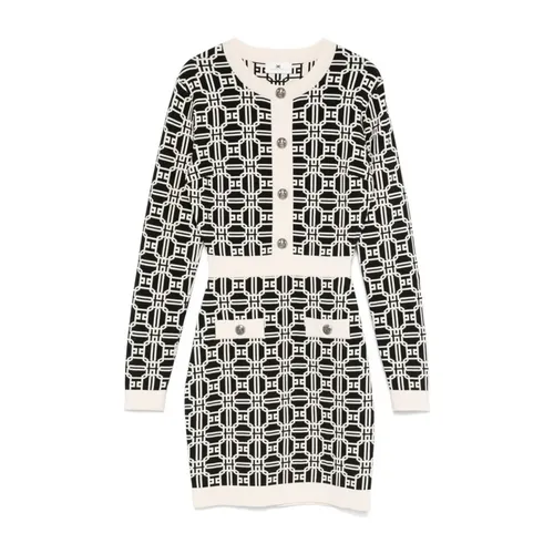 Dresses > Day Dresses > Knitted Dresses - - Elisabetta Franchi - Modalova