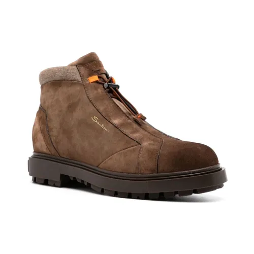 Shoes > Boots > Lace-up Boots - - Santoni - Modalova