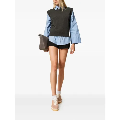 Knitwear > Round-neck Knitwear - - Twinset - Modalova