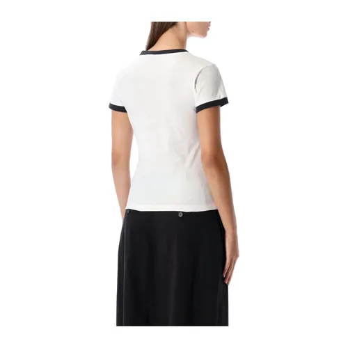 Ganni - Tops > T-Shirts - White - Ganni - Modalova
