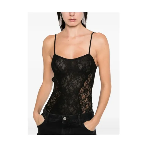 The Attico - Tops > Body - Black - The Attico - Modalova