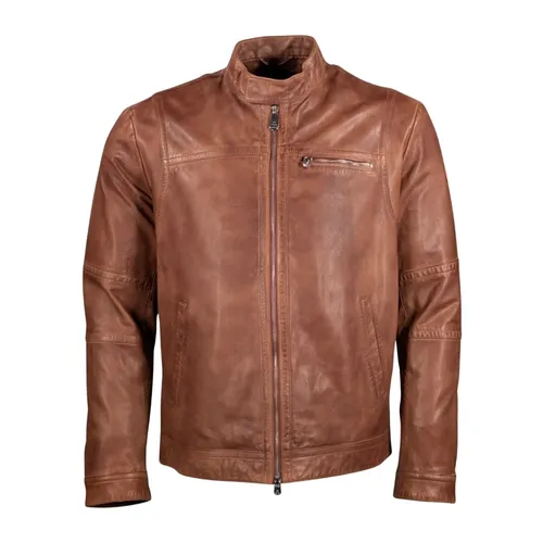 Jackets > Leather Jackets - - Peuterey - Modalova