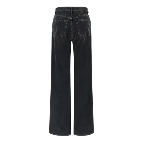 R13 - Jeans > Wide Jeans - Black - R13 - Modalova