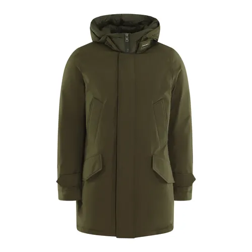 Woolrich - Coats > Parkas - Green - Woolrich - Modalova