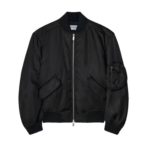 Jackets > Bomber Jackets - - Off White - Modalova