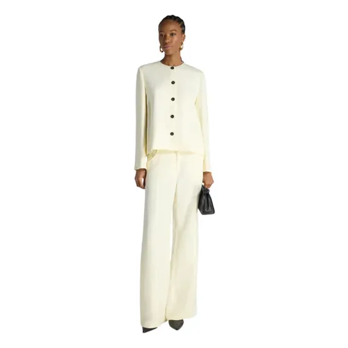 Trousers > Wide Trousers - - Liviana Conti - Modalova