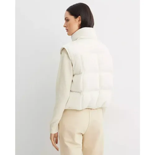 Moncler - Jackets > Vests - White - Moncler - Modalova
