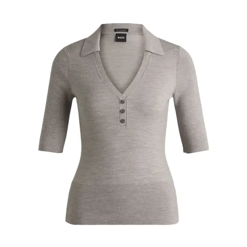 Knitwear > V-neck Knitwear - - Hugo - Modalova