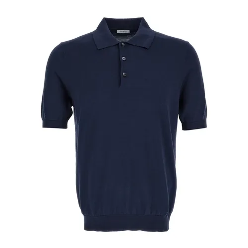 Malo - Tops > Polo Shirts - Blue - Malo - Modalova