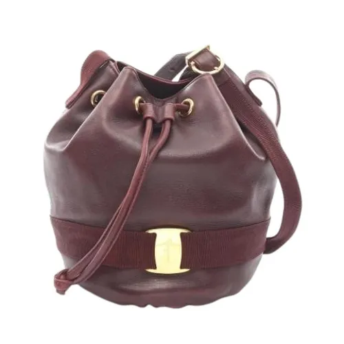 Pre-owned > Pre-owned Bags > Pre-owned Bucket Bags - - Salvatore Ferragamo Pre-owned - Modalova